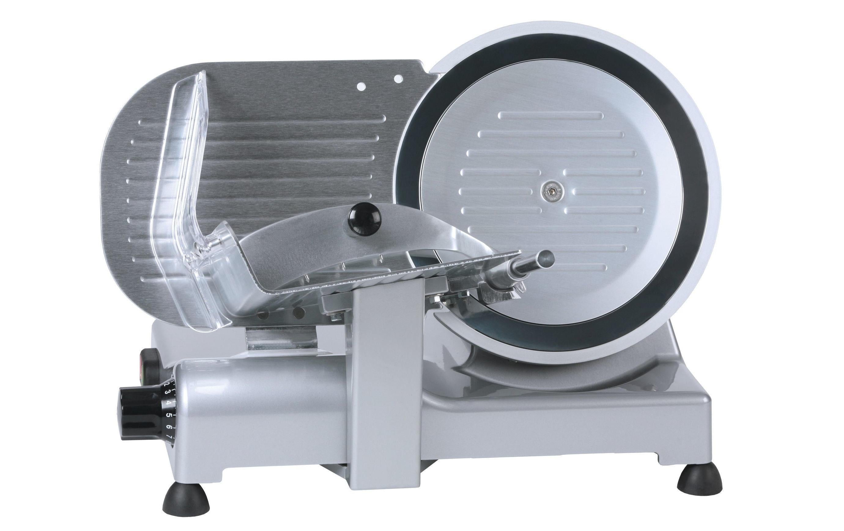 Ohmex Schneidemaschine Lusso 195 GL Silber,Schnittstärke: 195 mm