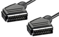 Scart Video Kabel, 2m Stecker auf Stecker