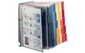 Durable Function Display System wall 20 Sichttafeln aus PP, farbig sortiert