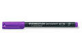 STAEDTLER 318 Folienstift Lumocolor F viol permanent,S-Spitze, ca. 0.6 mm