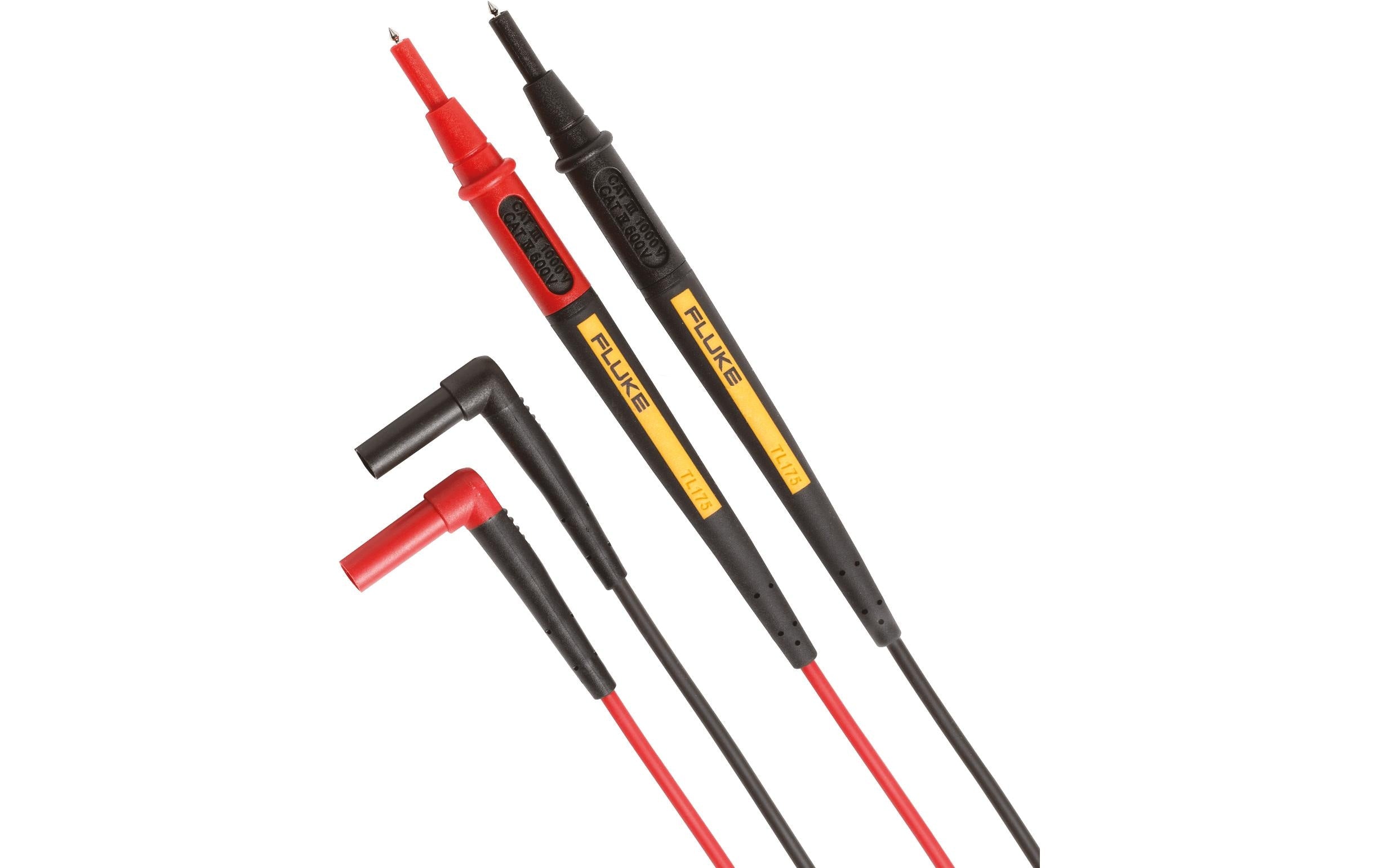 Fluke TL175E Multimeter-Messleitungssatz 1,2m, 4 mm Bananastecker CAT II/III 1000V