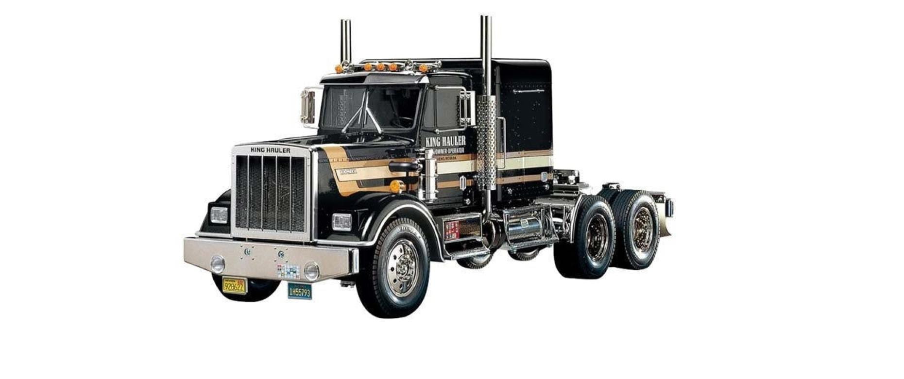 Tamiya King Hauler Black Edition Bausatz ohne ESC, 1:14, 6x4