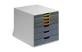 Durable Schubladenbox Varicolor 7 7 farbige Schubladen, 292x280x356mm