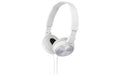 Sony MDR-ZX310W, aufliegender Kopfhörer weiss, geschlossen, faltbar