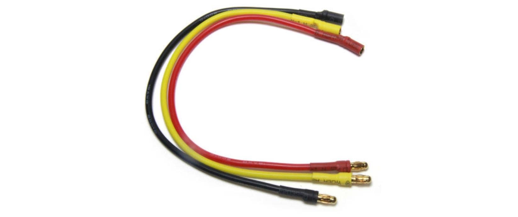 EP Motoren-Regler Verlängerungskabel 20cm, 3.5mm Buchsen