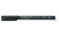 STAEDTLER 317 Folienstift Lumocolor M black permanent,M-Spitze, ca. 1.0 mm, 10 Stk.