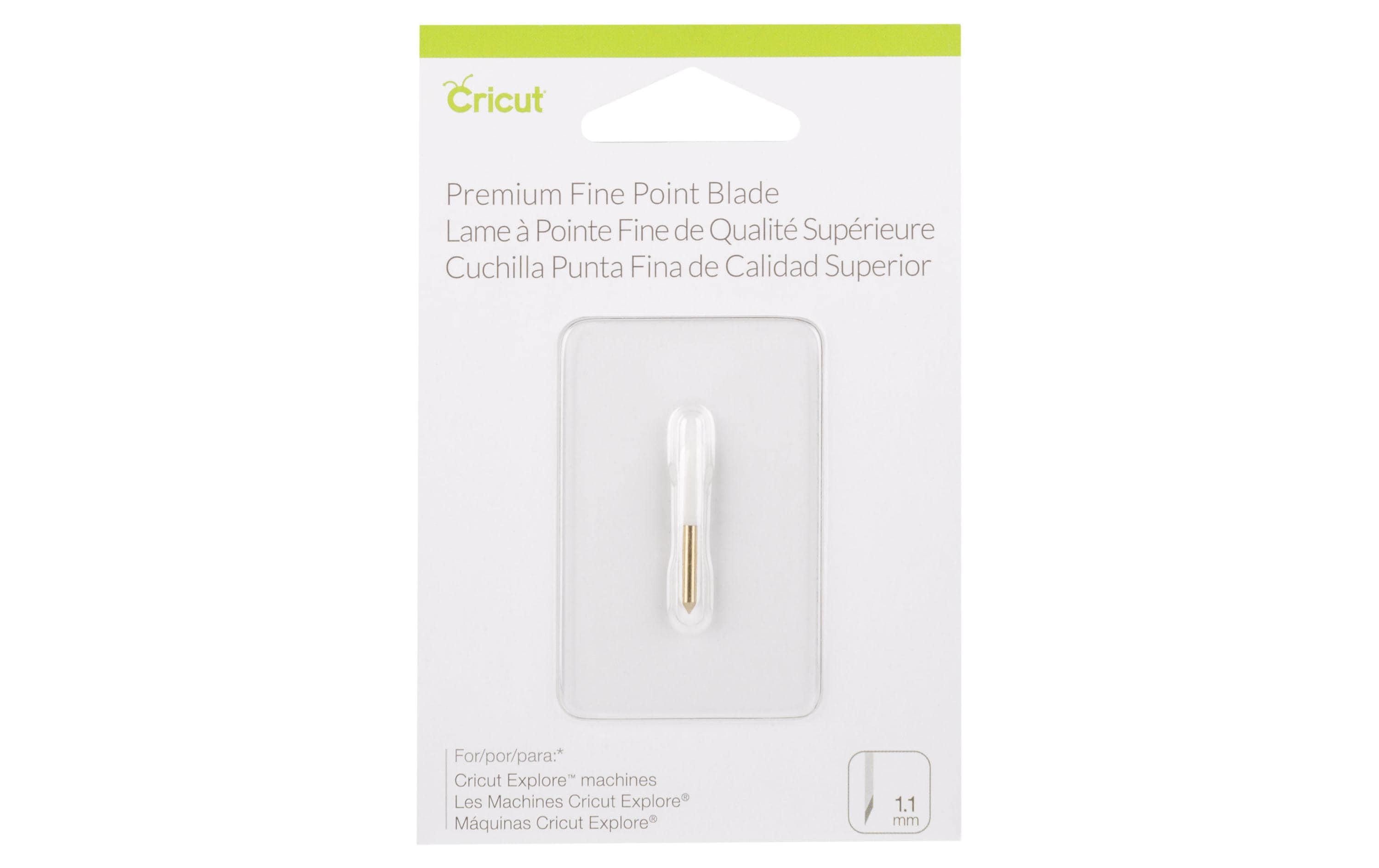 Cricut Ersatzklinge Fine-Point Premium 1 Ersatzmesser