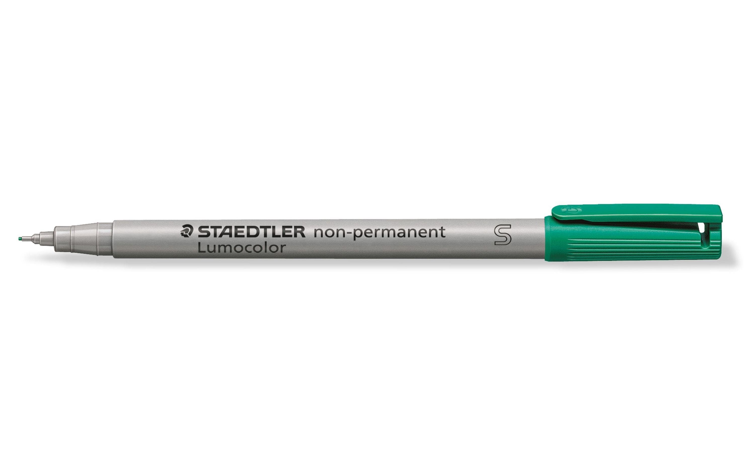 STAEDTLER 311 Folienstift Lumocolor S grün non-permanent,S-Spitze, ca. 0.4 mm