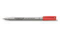 STAEDTLER 311 Folienstift Lumocolor S rot non-permanent,S-Spitze, ca. 0.4 mm