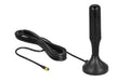 Delock LTE Antenne, 3-5dBi, Magnetfuss,13cm SMA-Anschluss, 0.7-2.7Ghz, 3m Kabel,Outdoor