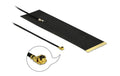 Delock LTE Antenne, 15cm, 1.13 MHF I Stecker, Klebemontage, 3.9 dBi