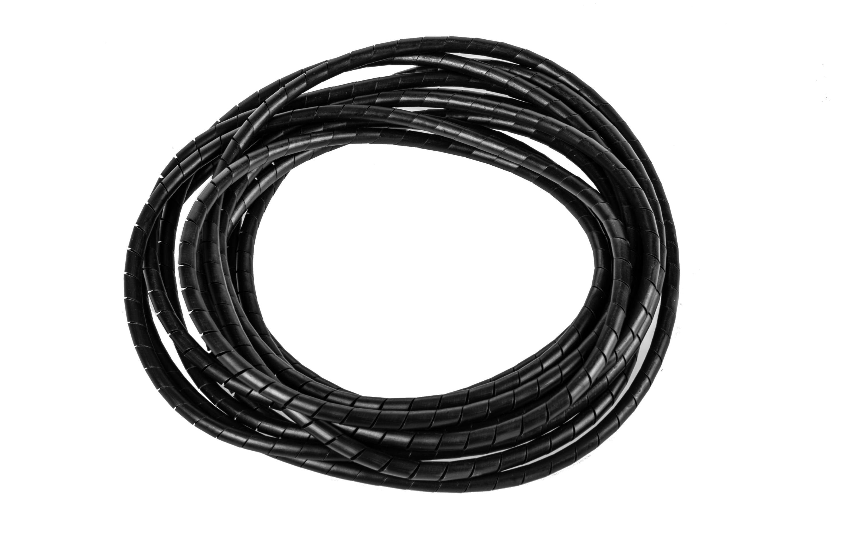 Plica Spiralschlauch NW6, 5m schwarz, 5-20mm Durchmesser
