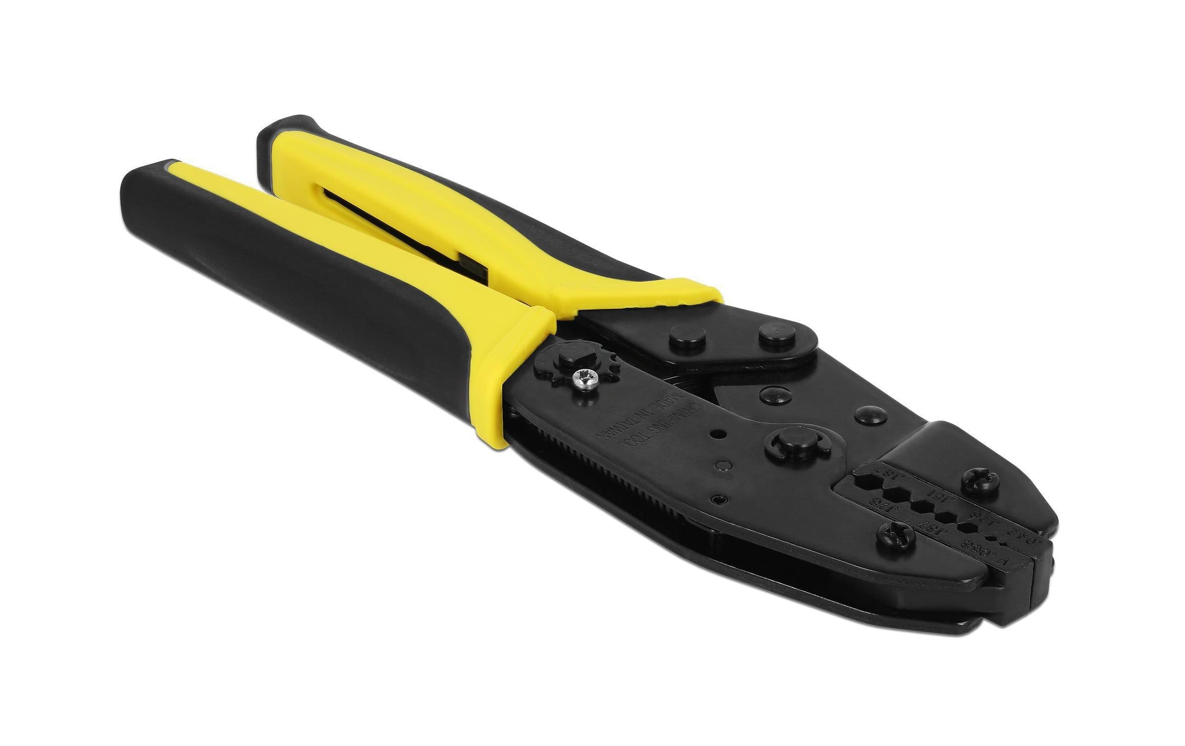 Delock Koax Crimpzange, 7 ver. Durchmesser Für Kabeltyp RG-174, RG-58, RG-316, RG-140