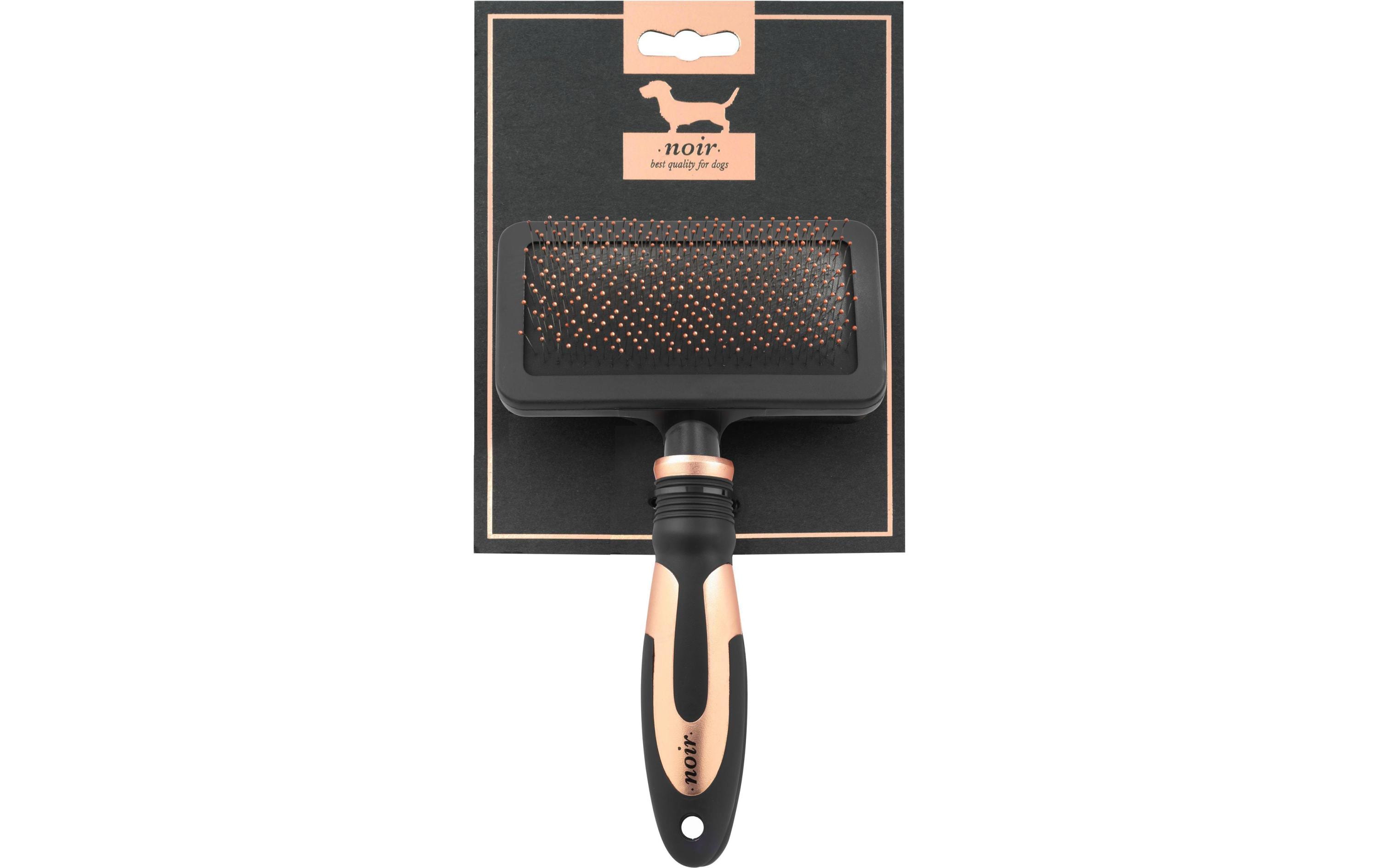 ebi Noir Soft Slicker Bürste L Inox 20 x 12 cm