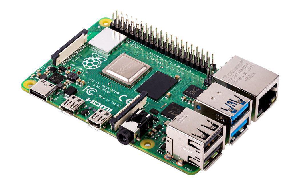 Raspberry Pi 4 Model B 8GB, (Pi 4B) BCM2711, 2x Micro-HDMI, USB 3.0