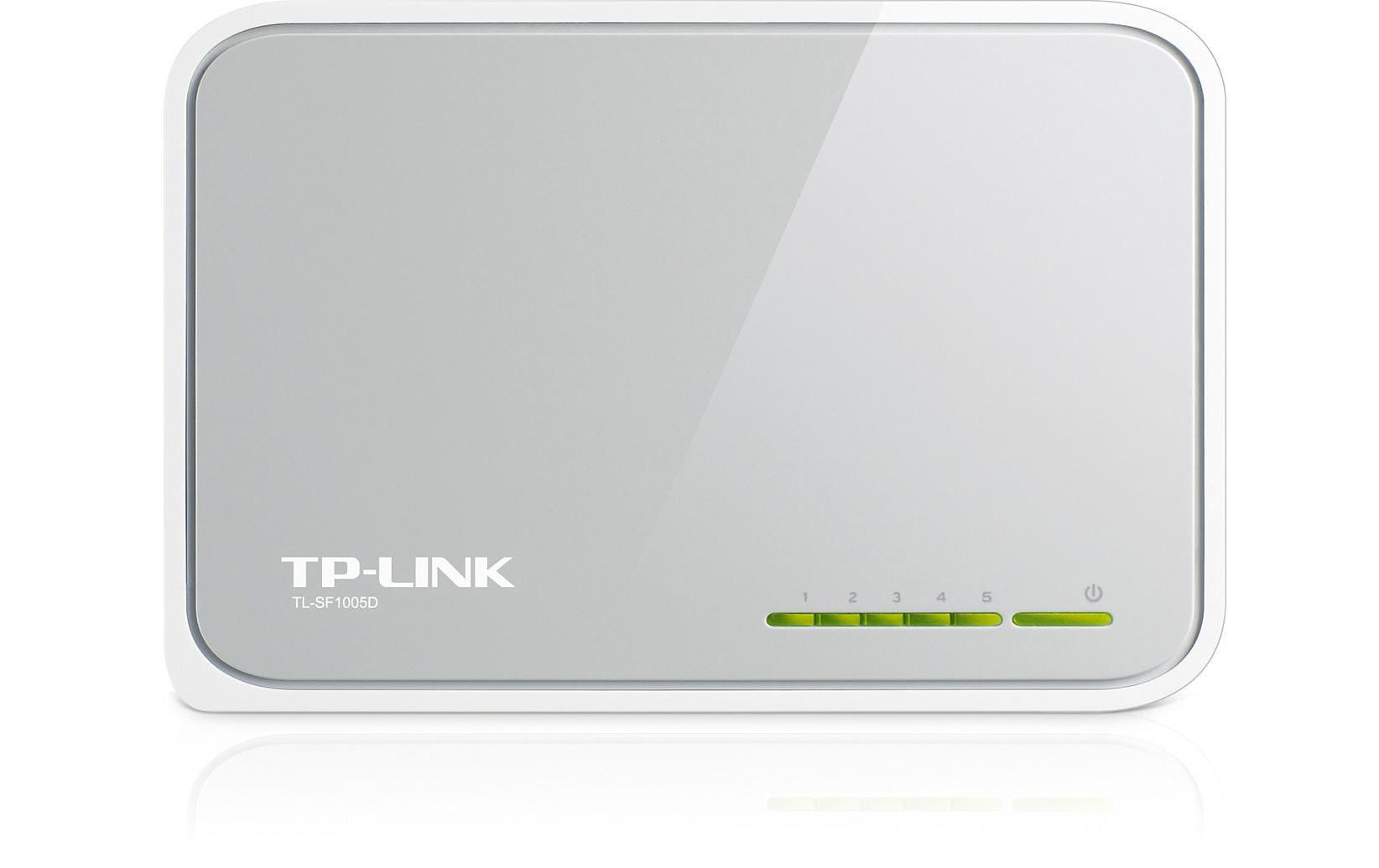TP-Link TL-SF1005D: 5Port Switch Kunststofgehäuse