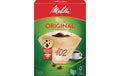 Melitta Filtertüte Original Gr.102 80 Stück, ungebleicht/naturbraun