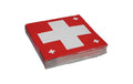 CH Servietten Schweizerkreuz 33x33 cm, 20 Stück