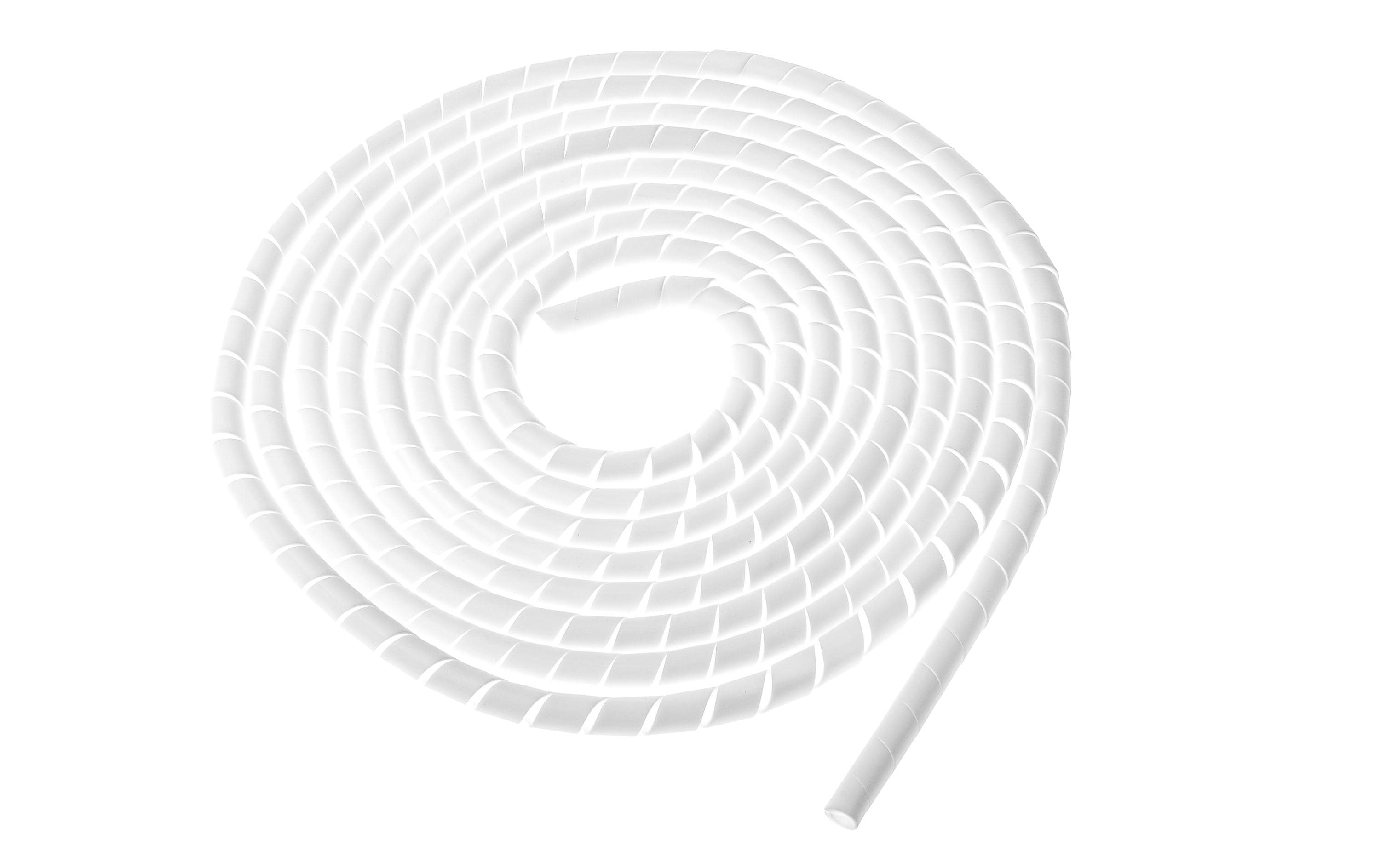 Plica Spiralschlauch NW10, 5m weiss, 8-30mm Durchmesser