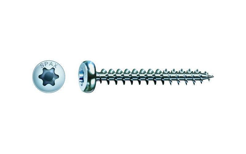 SPAX Spanplattenschrauben PH T10 3,0x16 mm Vollgewinde, verzinkt, 200 Stk.