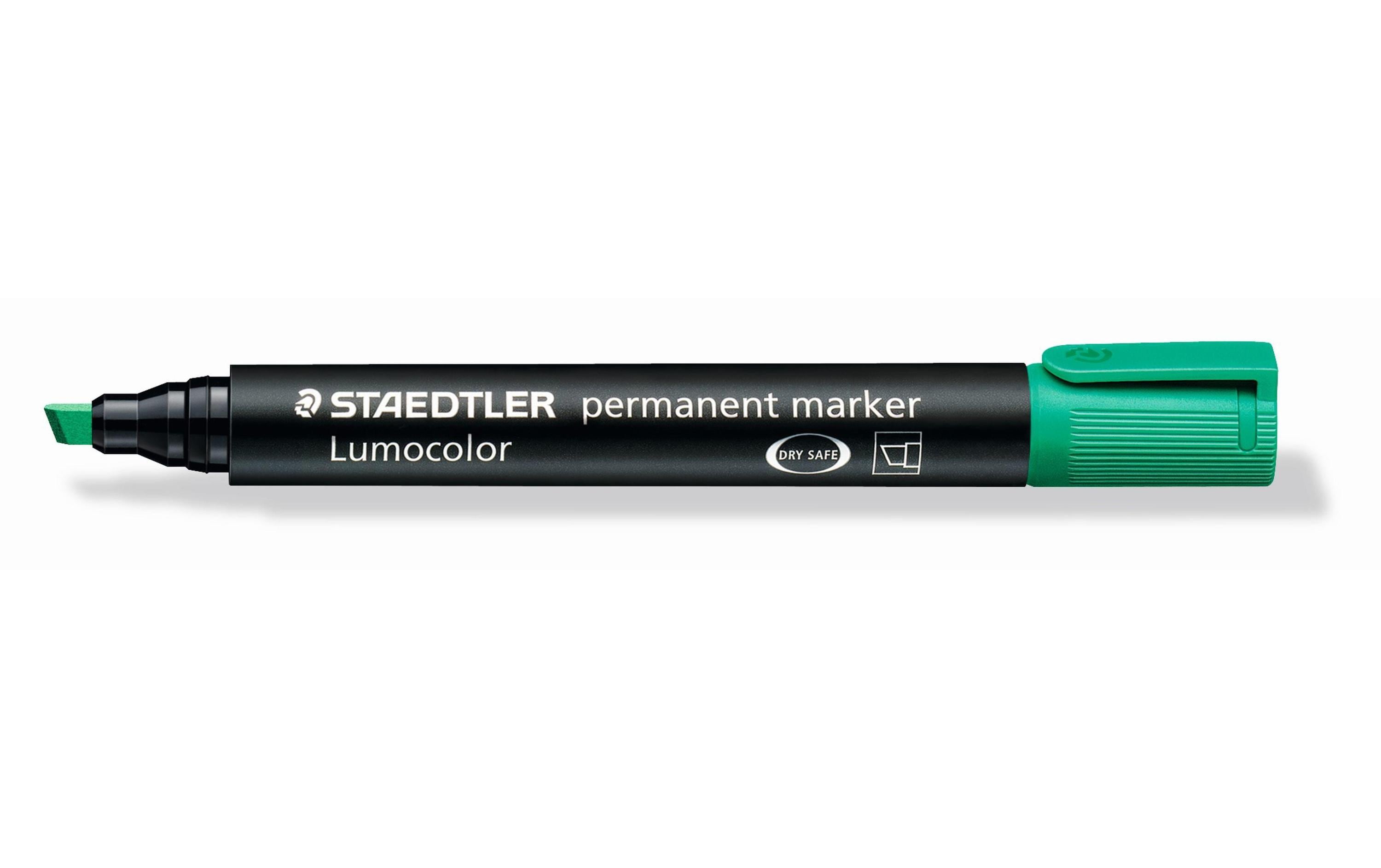 STAEDTLER 350 Marker Lumoc perm grün Strichstärke:ca.2-5mm,Schreibfarbe:grün