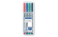 STAEDTLER 316 Folienstift Lumocolor F 4St nonpermanent,S-Spitze, ca. 0.6 mm
