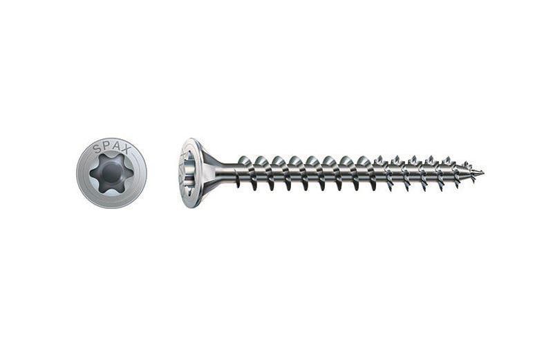 SPAX Spanplattenschrauben SK T20 4,0x16 mm Vollgewinde, verzinkt, 1000 Stk.