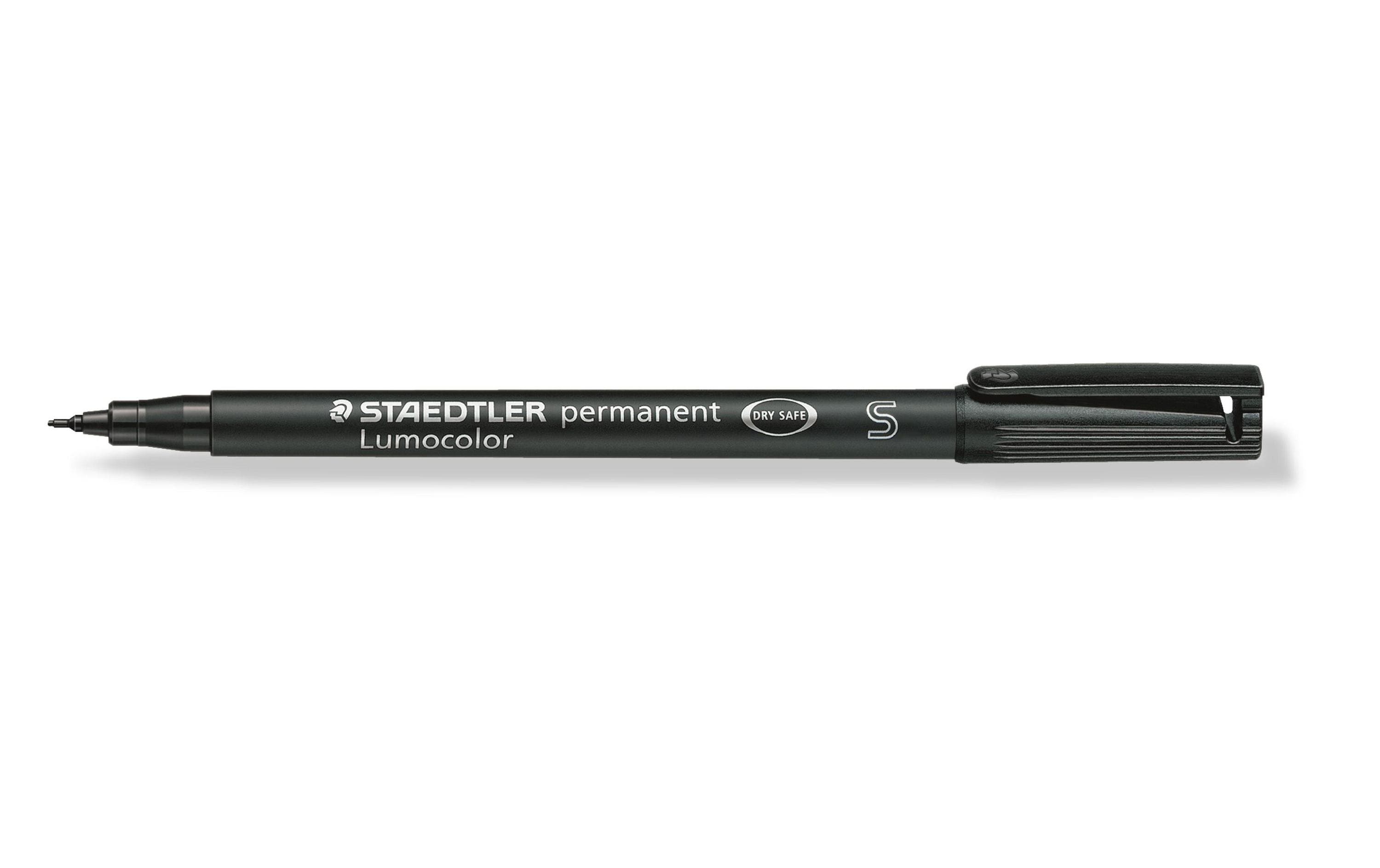 STAEDTLER 313 Folienstift Lumocolor S permanent, S-Spitze, ca. 0.4 mm, 10 STk.