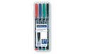 STAEDTLER 313 Folienstift Lumoc S 4St Box permanent, S-Spitze, ca. 0.4 mm