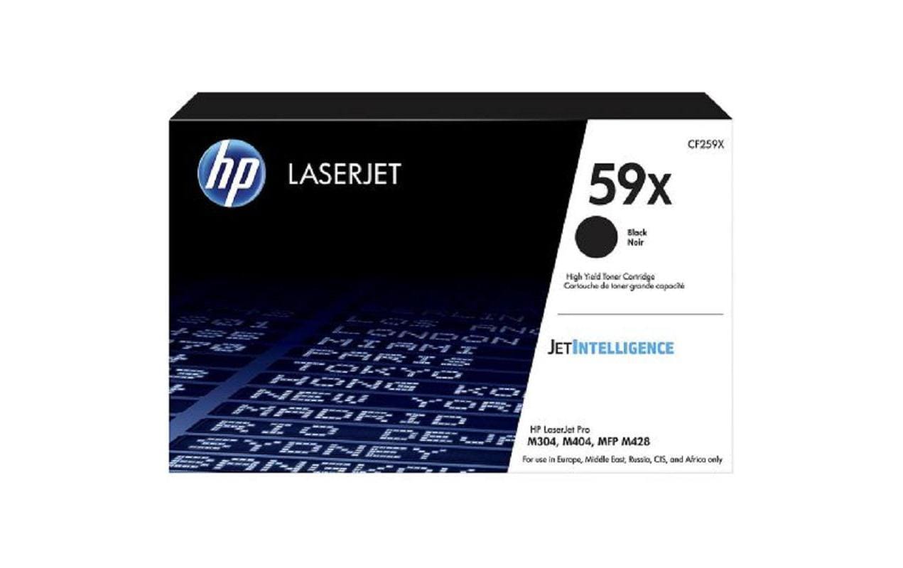 HP Toner 59X - Black (CF259X) Seitenkapazität ~ 10'000 Seiten