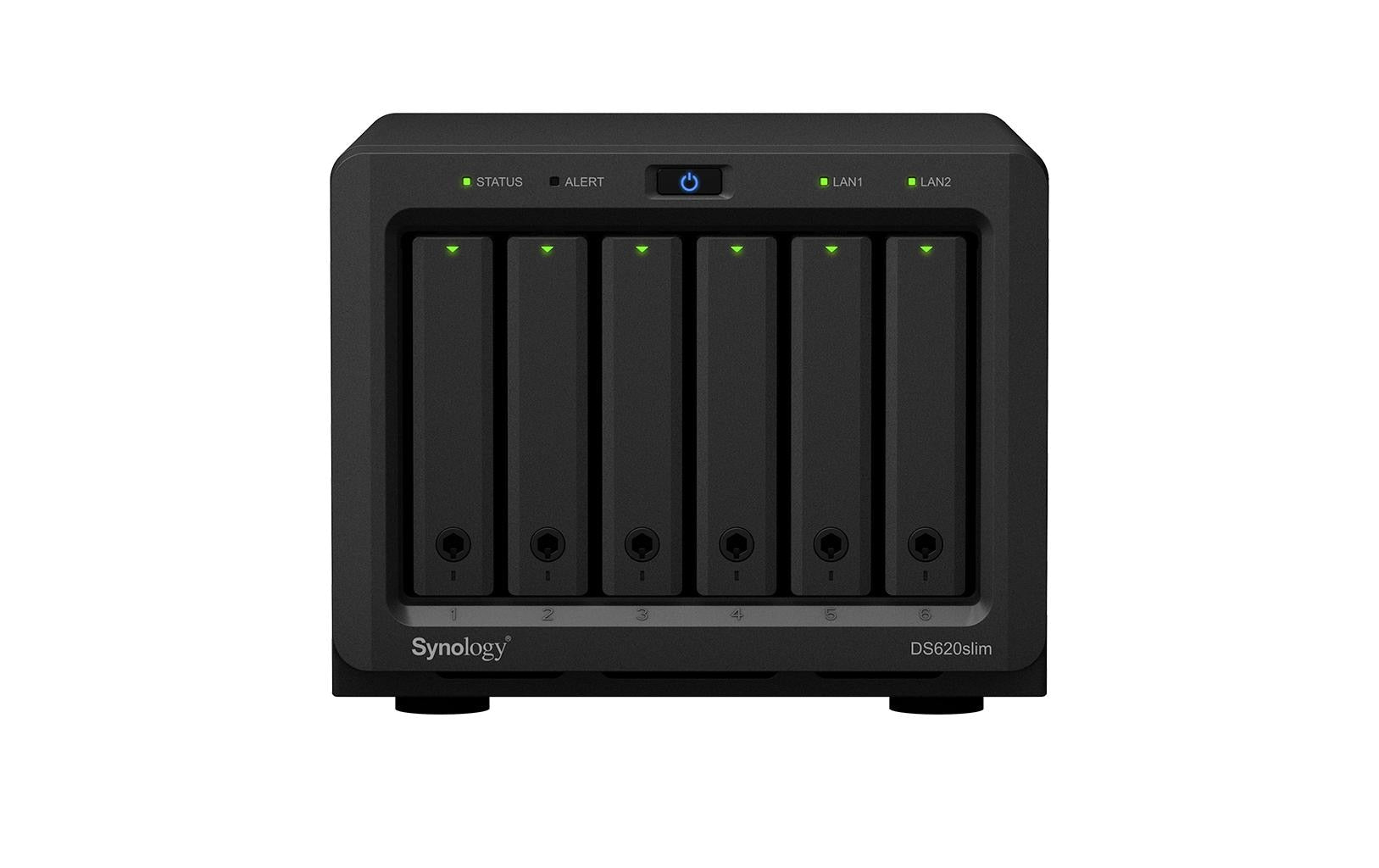 Synology DS620slim, 6-bay NAS für 2.5" HDDs und SSDs