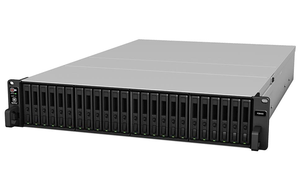 Synology FS6400, 24-bay FlashStation 2x Intel Xeon Silver 4110 8-Core, 32GB DDR4