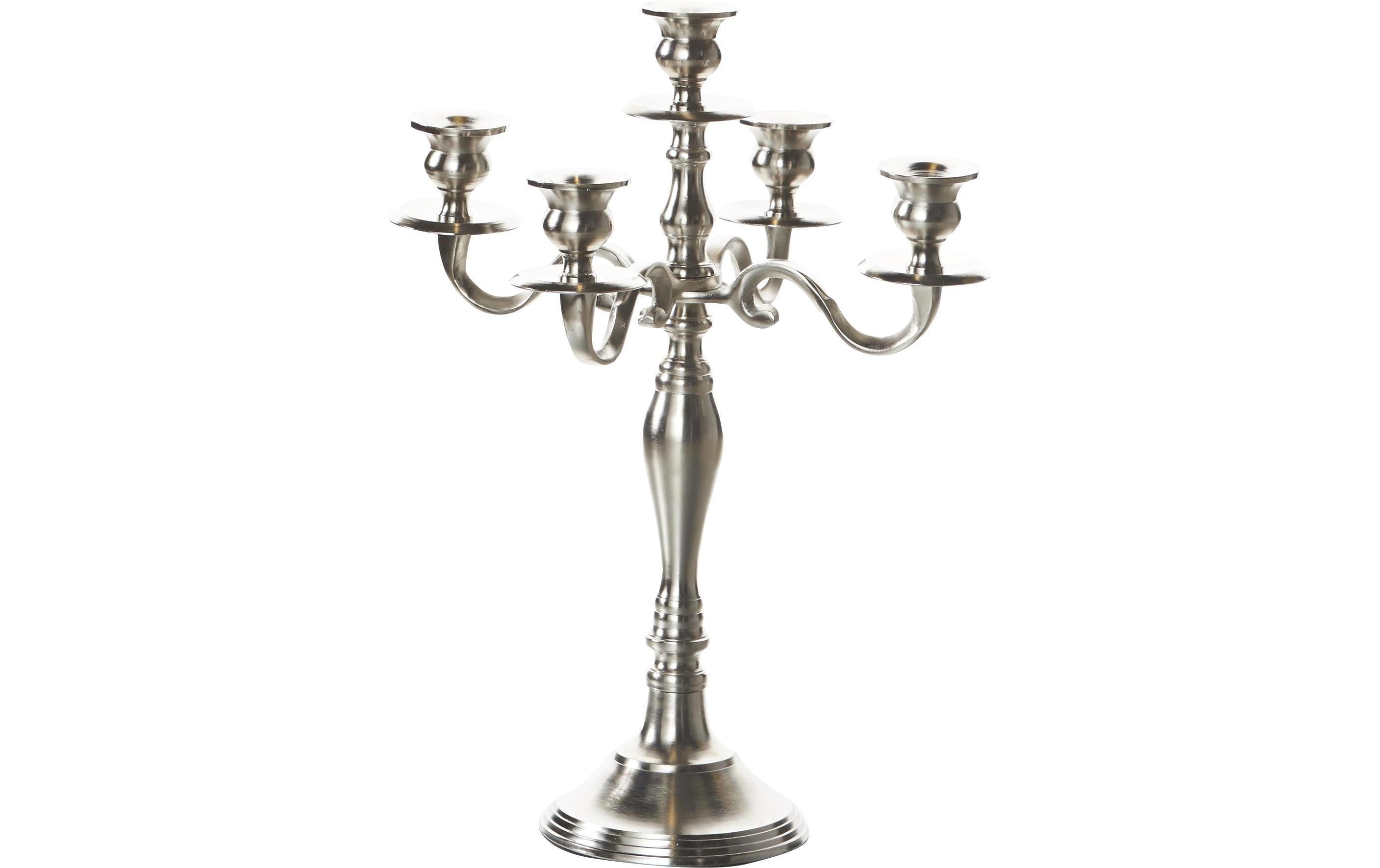 balthasar Kerzenständer silber B: 310 x H: 400 mm