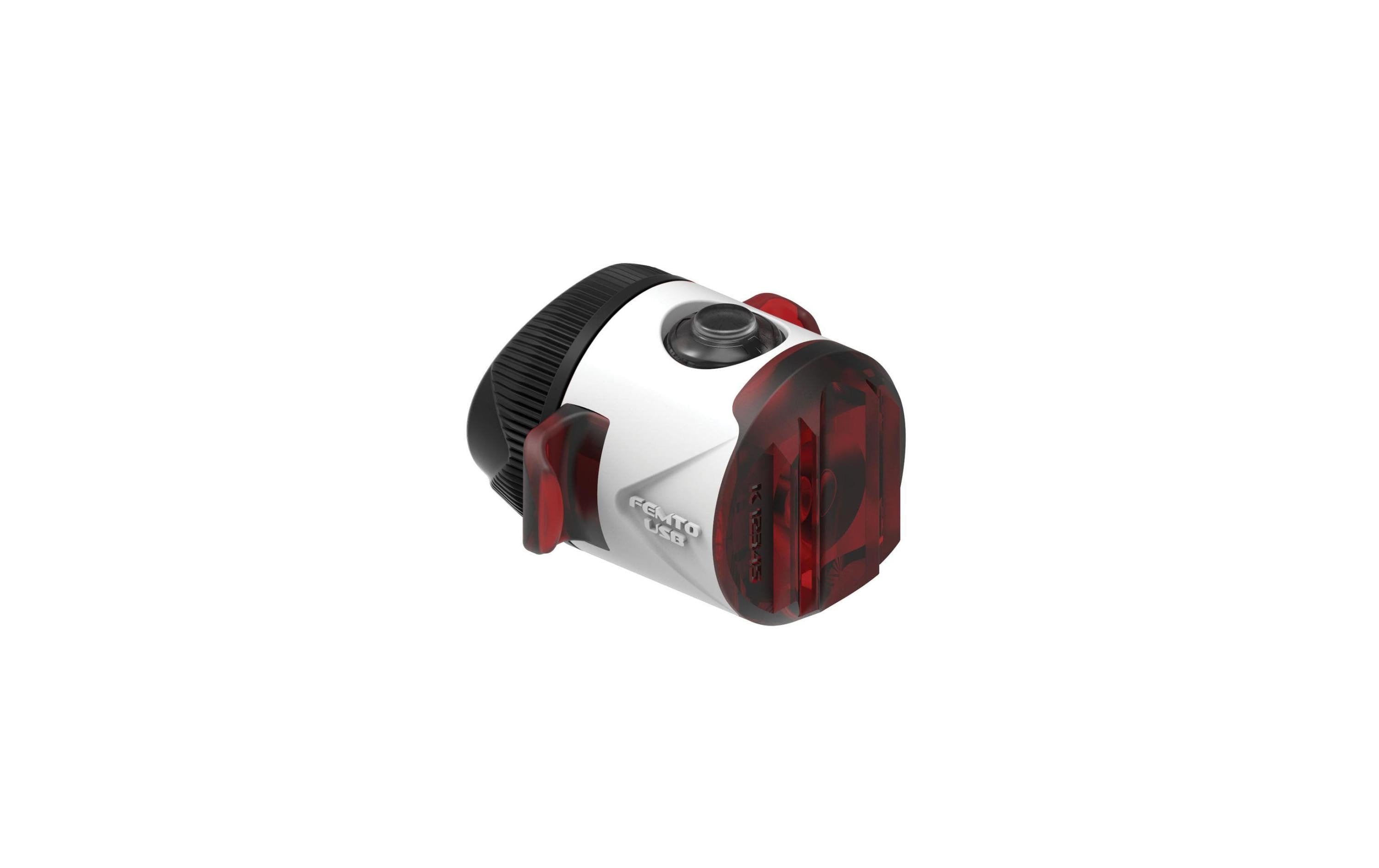 LEZYNE LED Femto USB Drive Rear White 5Lm, 5 Mode, USB, Wide Angle Optics