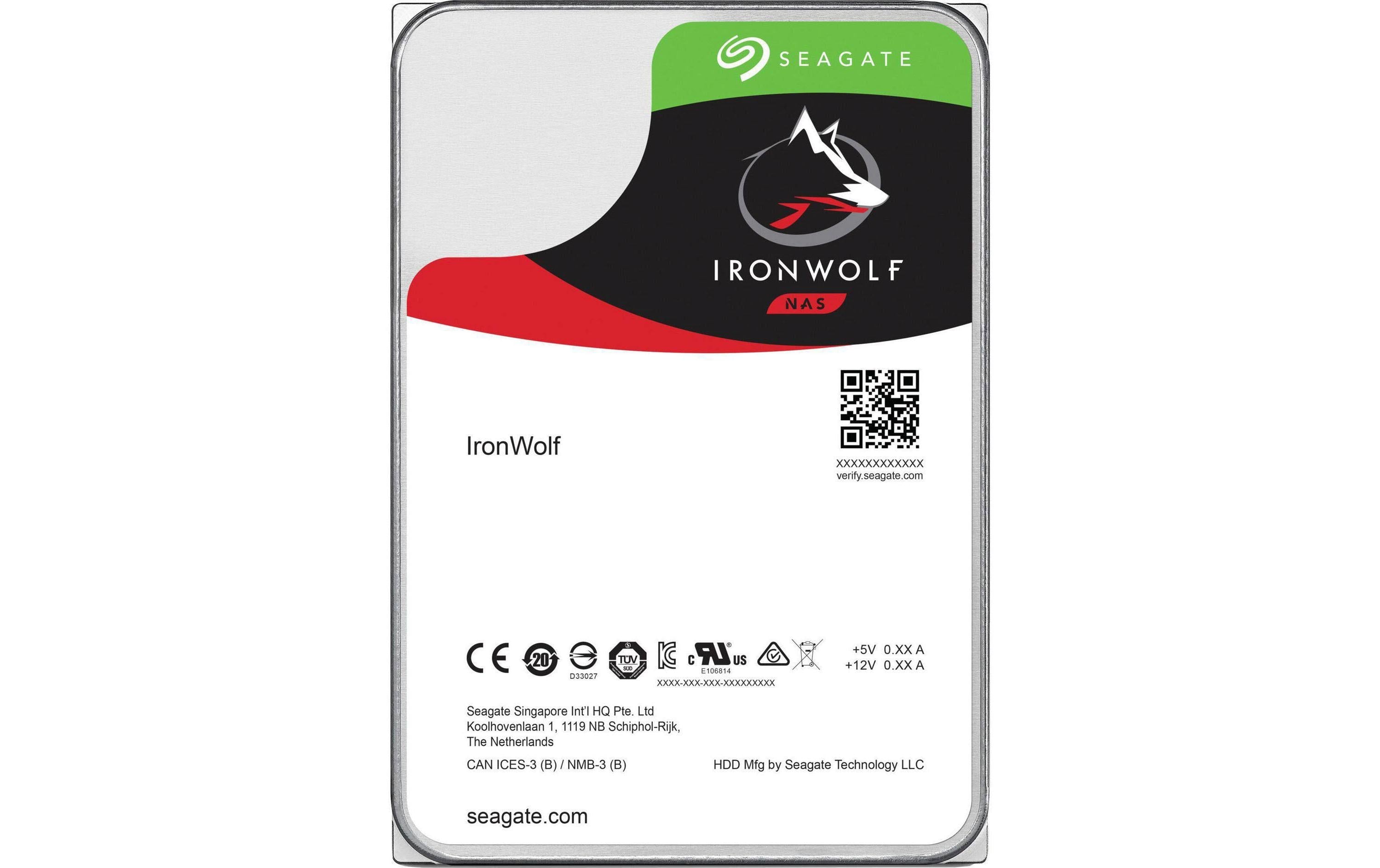 Seagate IronWolf 3.5" 8TB 7200rpm, 256MB Cache, 24x7, SATA 6GB/s