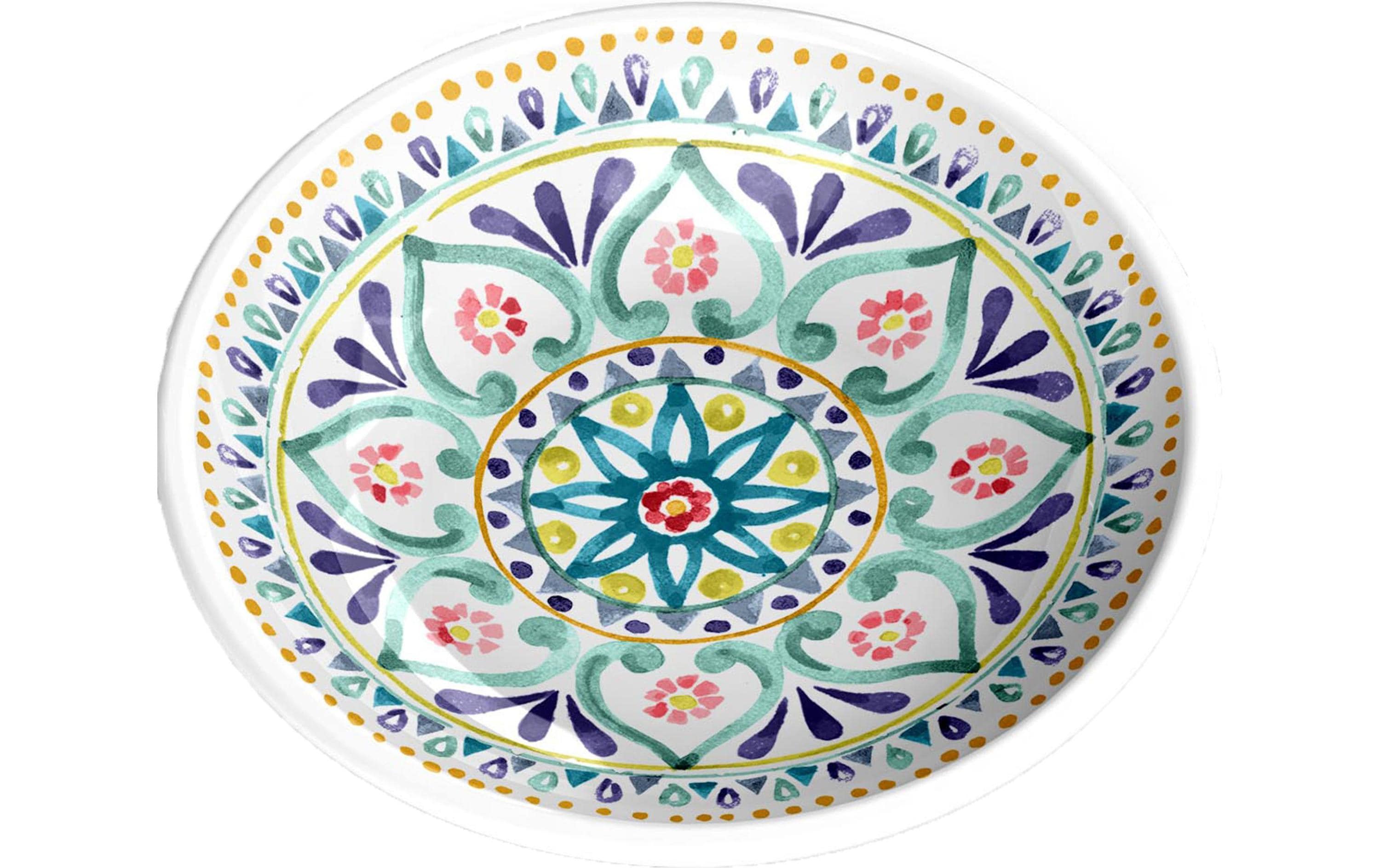 Tarhong Melamin-Schale Boho Ø 13.3 cm, H 2.8 cm, mehrfarbig