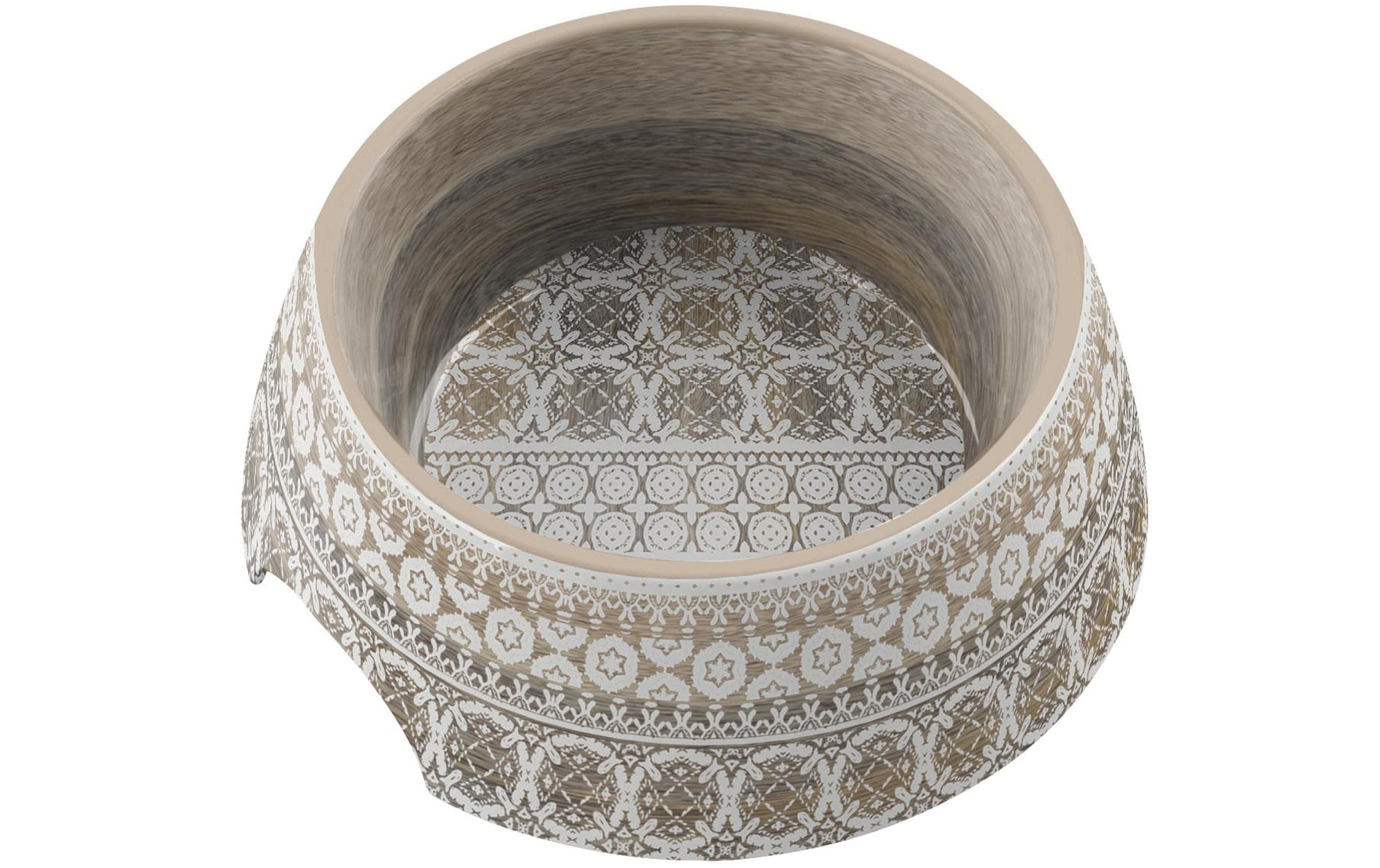 Tarhong Melaminnapf Maroccan Wood Ø 18 cm, H 7.1 cm