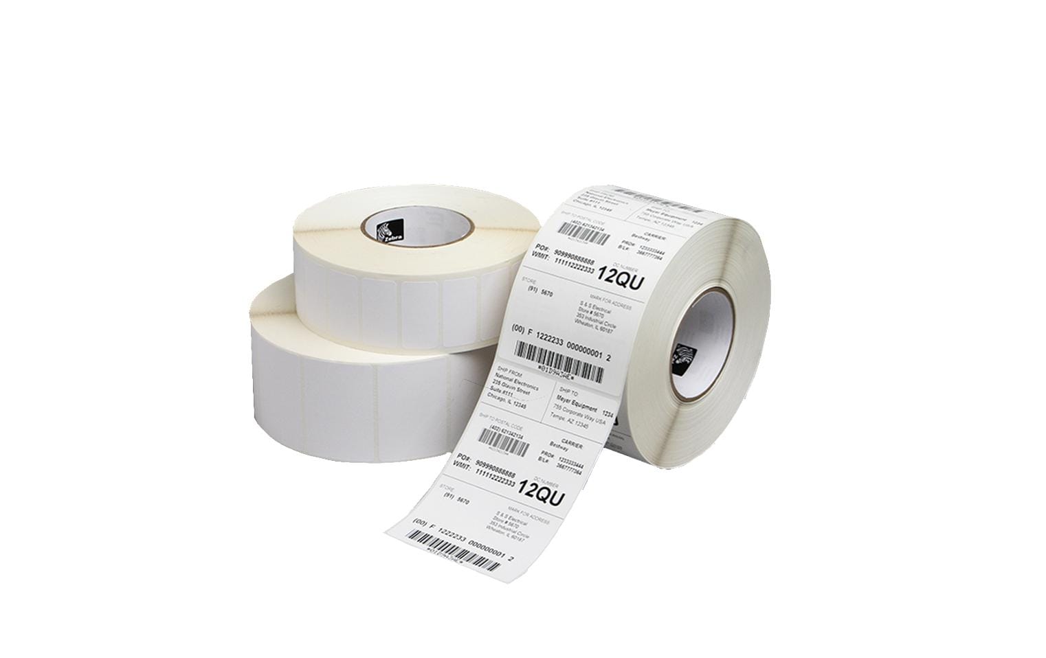 Zebra Etikette Thermo Transfer, 102X76 1 Rolle, Z-Perform 1000T