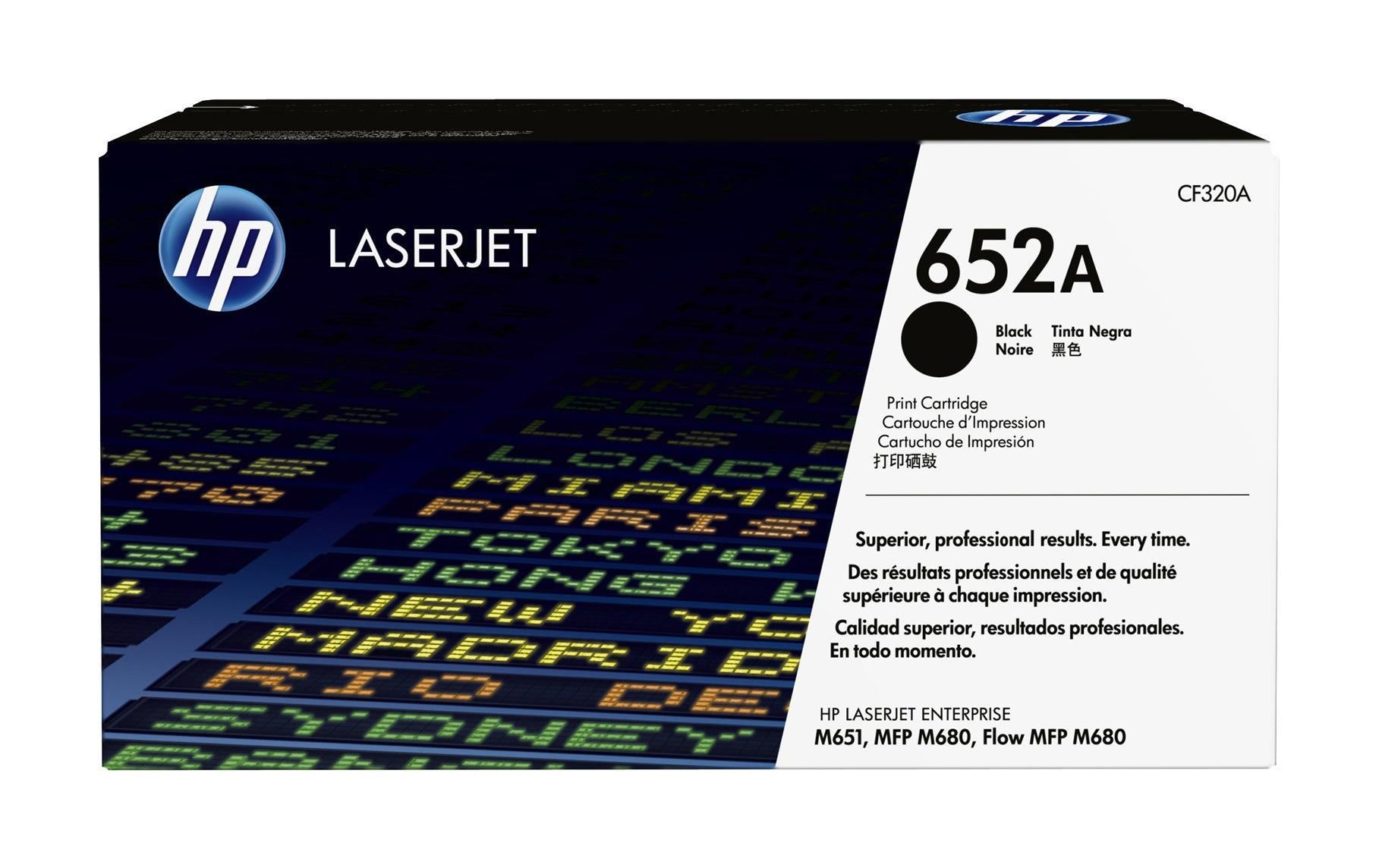 HP Toner 652A - Black (CF320A) Seitenkapazität ~ 11'500 Seiten