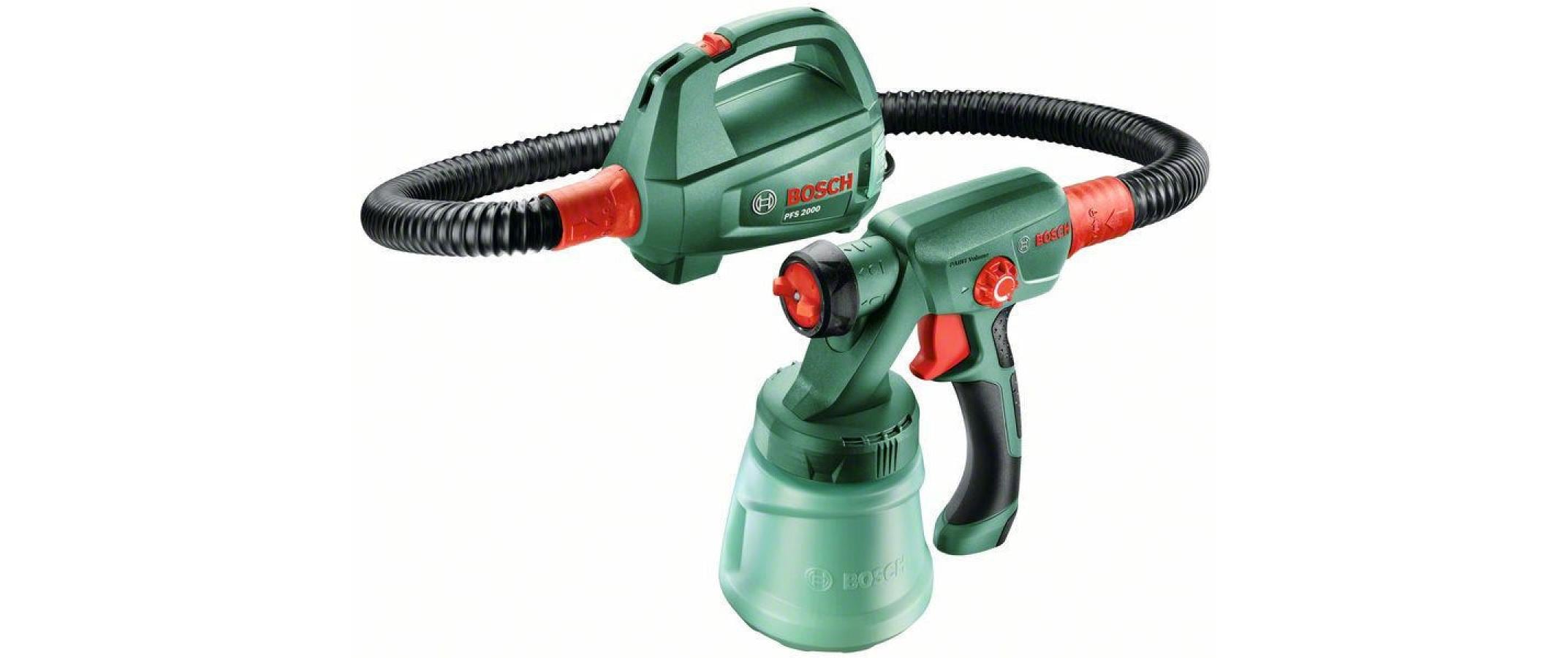 BOSCH Farbsprühsystem PFS 2000 ALLPaint Technologie