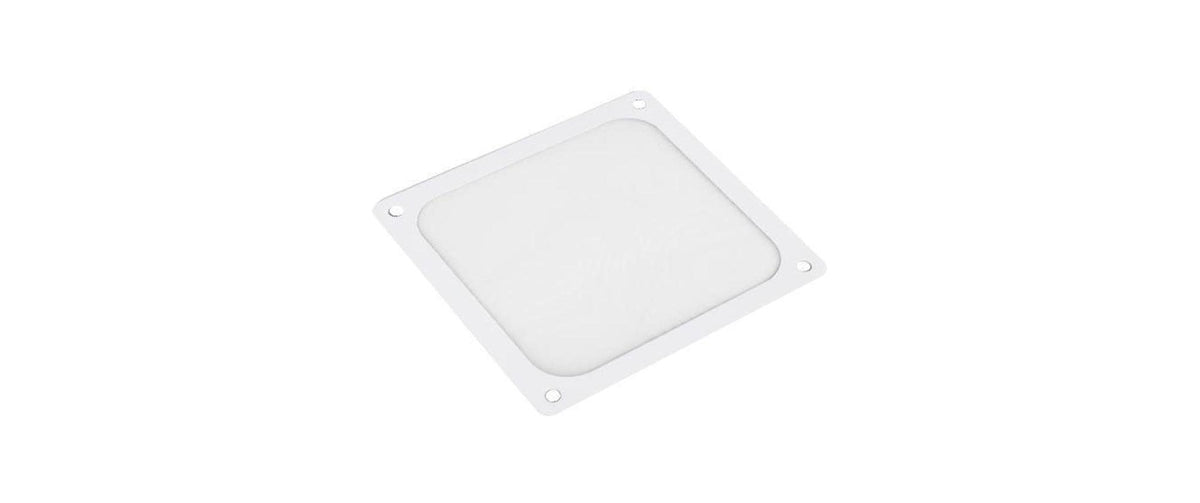 SilverStone SST-FF123W, Lüfterfilter 12cm weiss, Befestigung über Magnetkontakt