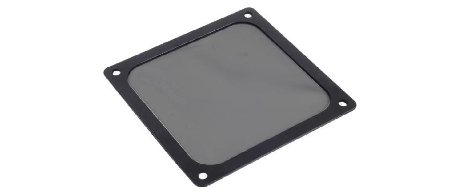SilverStone SST-FF143B, Lüfterfilter 14cm schwarz, Befestigung über Magnetkontakt