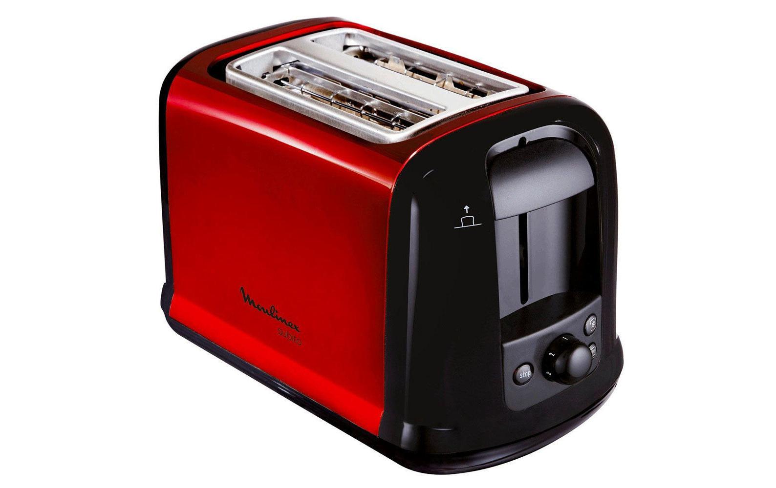 Moulinex Toaster Subito red 2 Toastschlitze