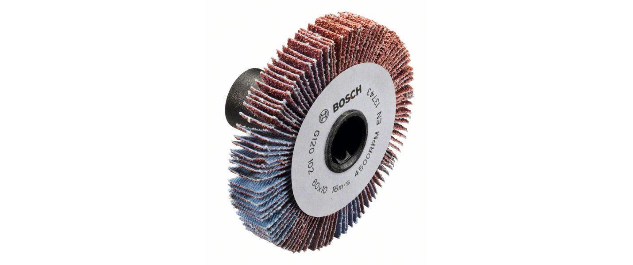 BOSCH Lamellenrolle 10 mm, Körnung 80 passend zu Schleifroller