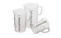Paderno Messbecher transparent 1.0l D: 12.5cm, H: 12.5cm, Material: PP