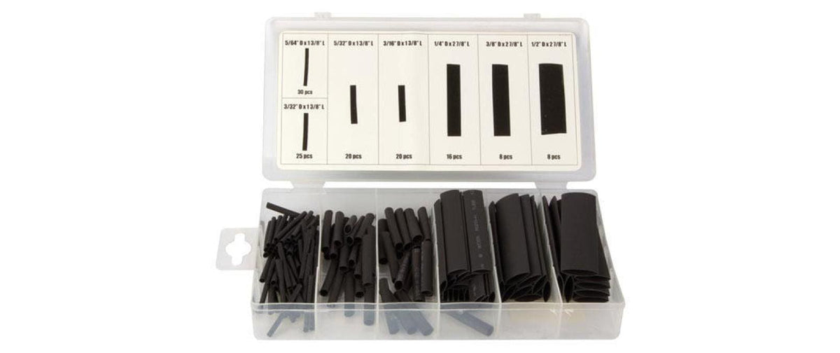 Perel Schrumpfschlauch-Set HAS07, 127tlg. 2-13mm Duchmesser