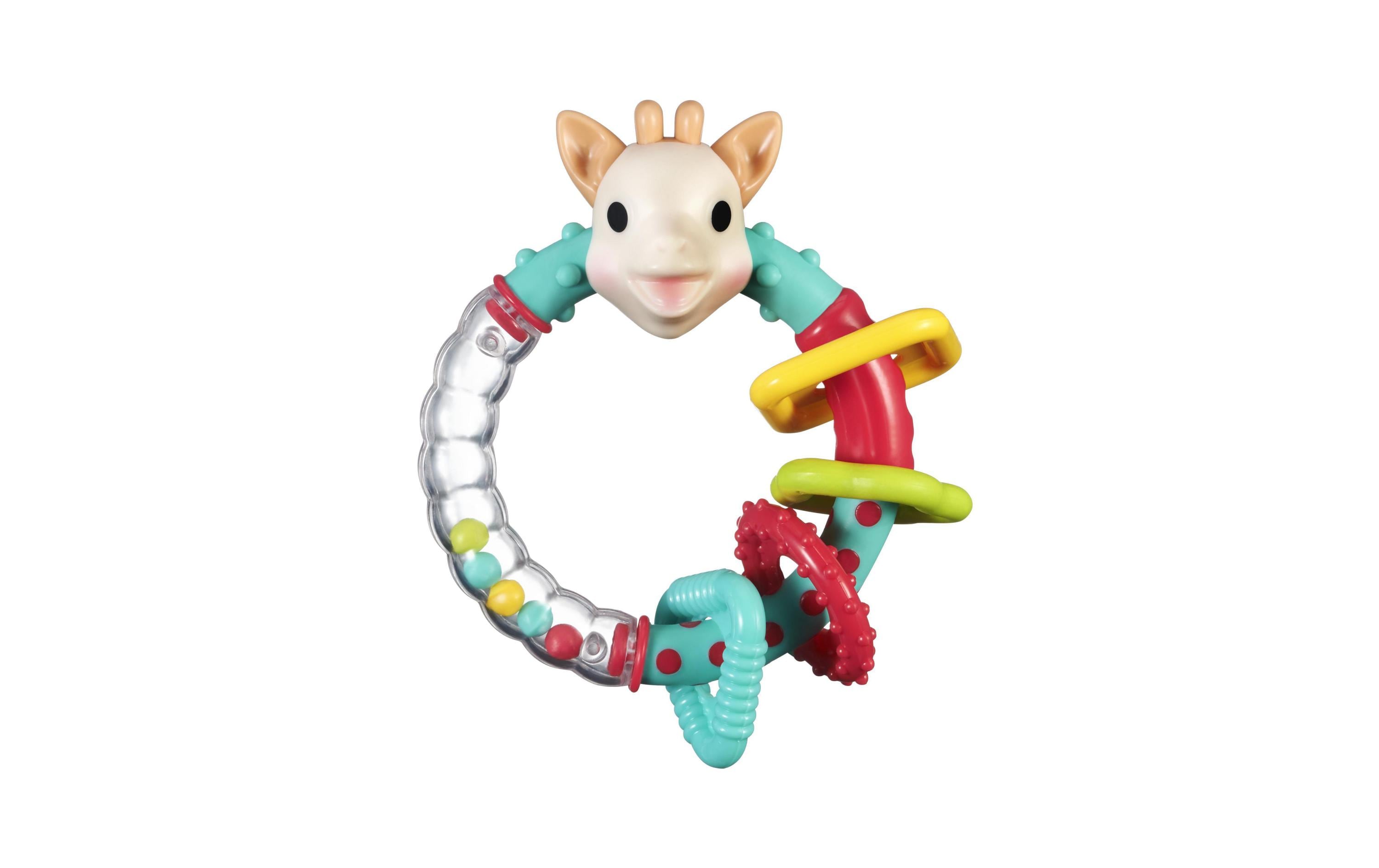 Sophie la girafe Babyrassel bunt