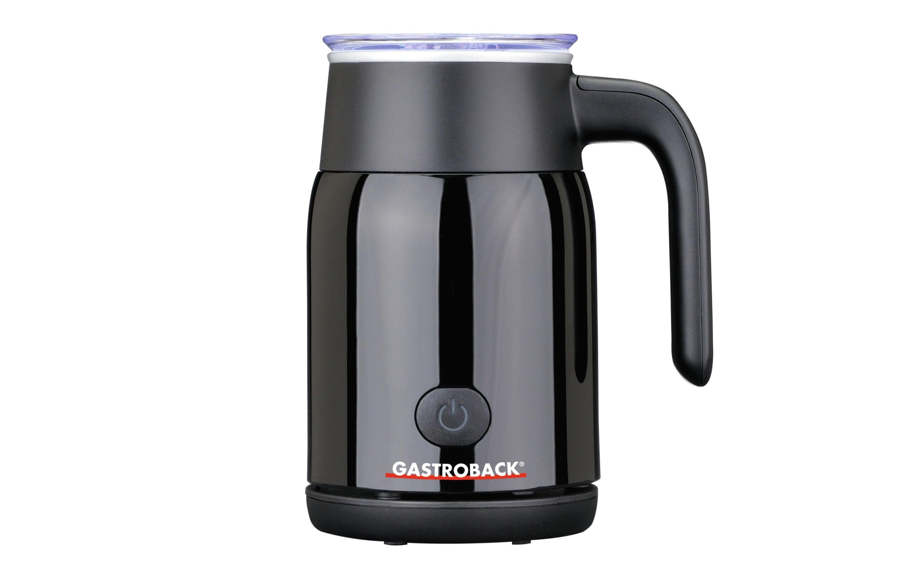 Gastroback Latte Magic schwarz Behälter 360° frei drehbar