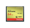 SanDisk CF Card 64GB Extreme 800x 120MB/sec, UDMA