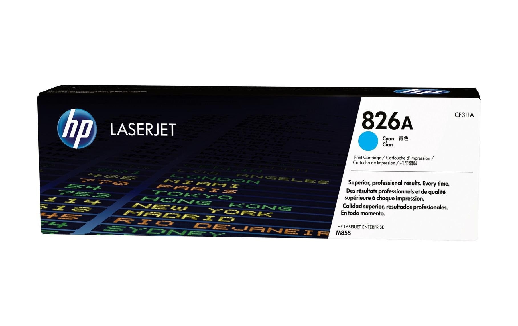 HP Toner 826A - Cyan (CF311A) Seitenkapazität ~ 31'500 Seiten